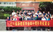 物理系75级校友四十年母校团聚